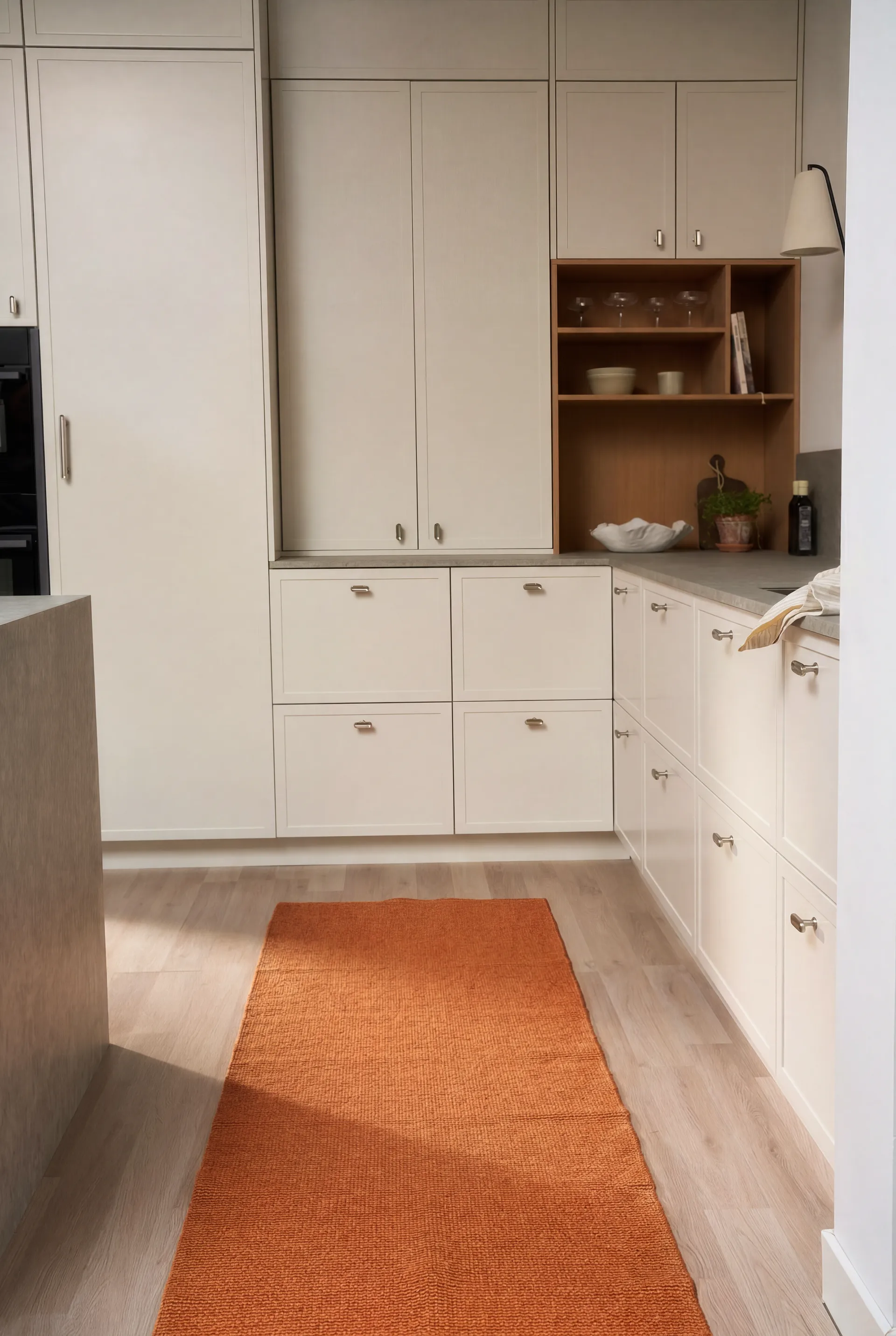 Mellow runner rug, Rust, 70x200 cm Scandi Living