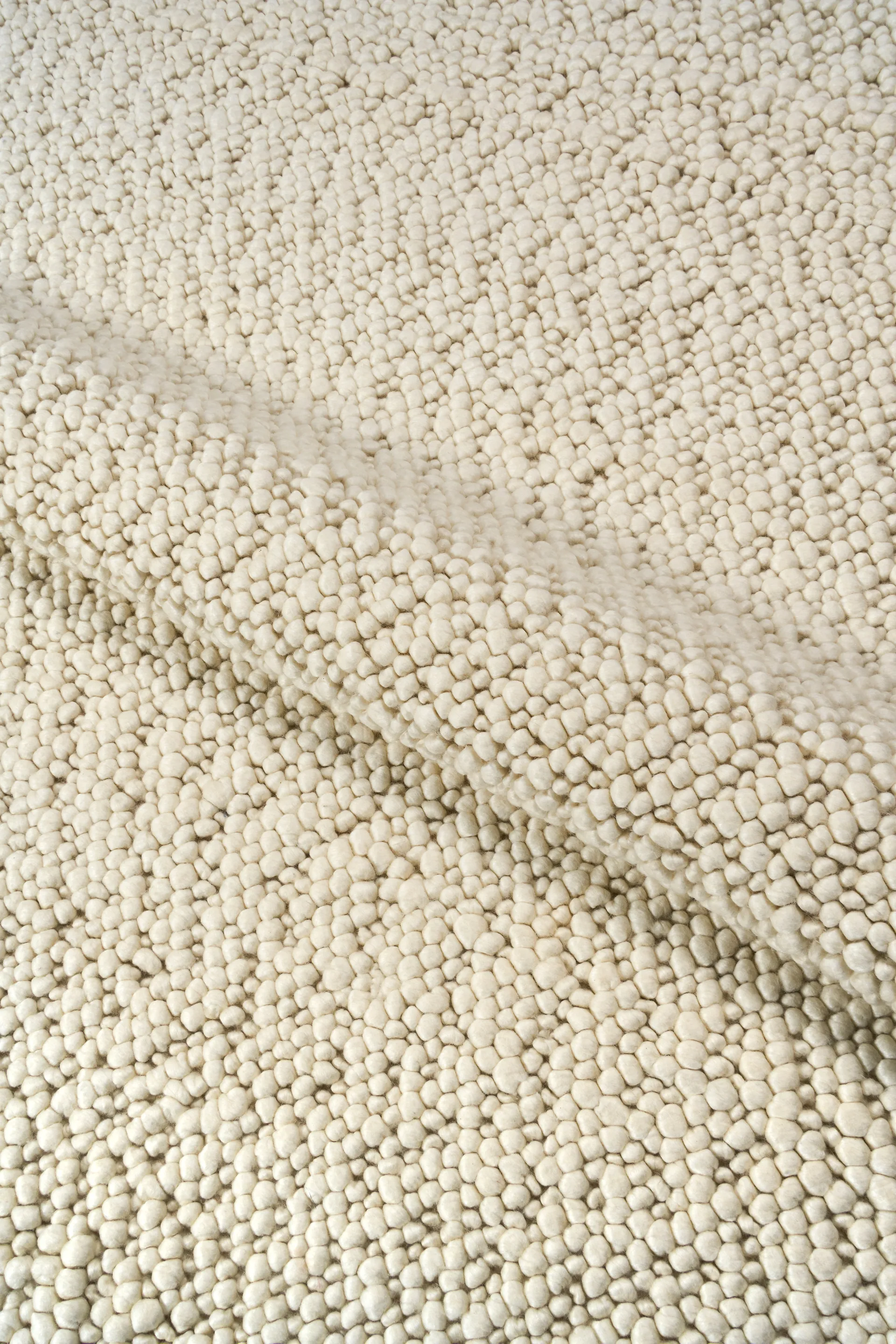 Mire wool rug, Natural white, 200x300 cm Scandi Living