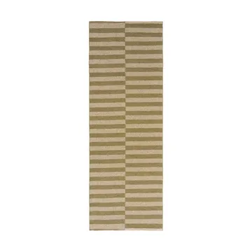 Path runner rug - Olive green, 70x200 cm - Scandi Living