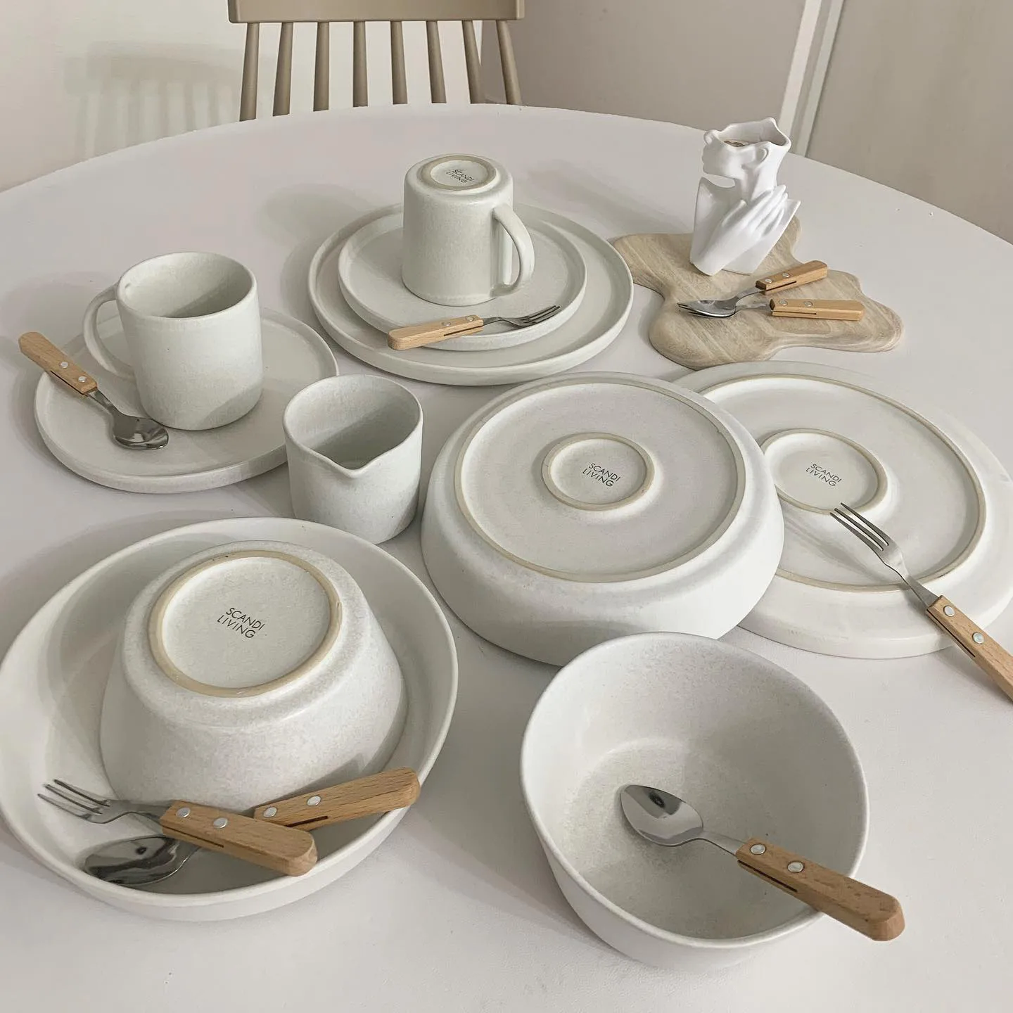 Sandsbro bowl offwhite, Ø15 cm, 4-pack Scandi Living