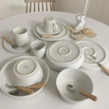 Sandsbro bowl offwhite, Ø15 cm, 4-pack - Scandi Living