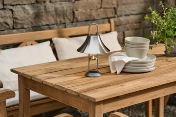 Sandsbro dinner plate light grey, Ø26 cm, 6-pack - Scandi Living