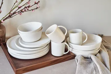 Sandsbro mug offwhite, 30 cl, 6-pack - Scandi Living