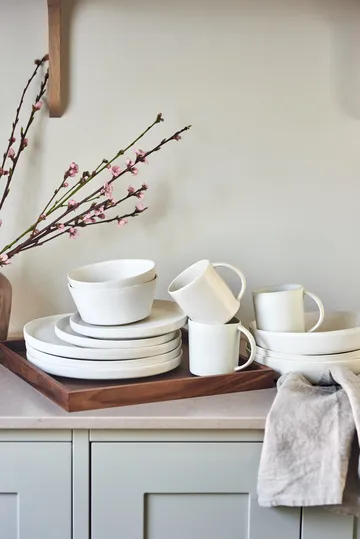 Sandsbro small plate - Off white, Ø20 cm - Scandi Living