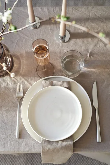 Sandsbro small plate - Off white, Ø20 cm - Scandi Living