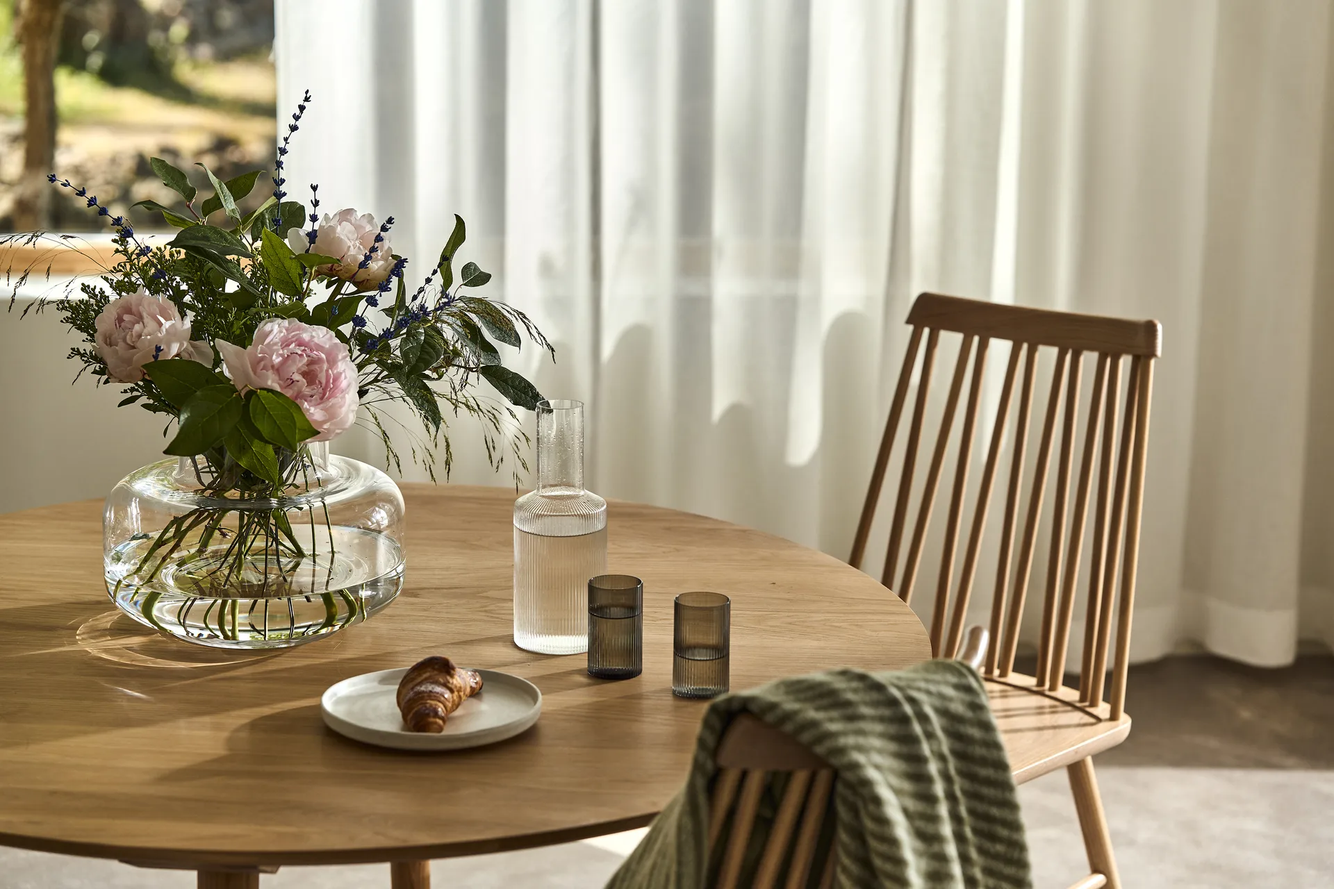 Sandsbro small plate offwhite, Ø20 cm, 4-pack,  Scandi Living