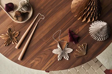 Spira baubles 4-pack - Beige - Scandi Living
