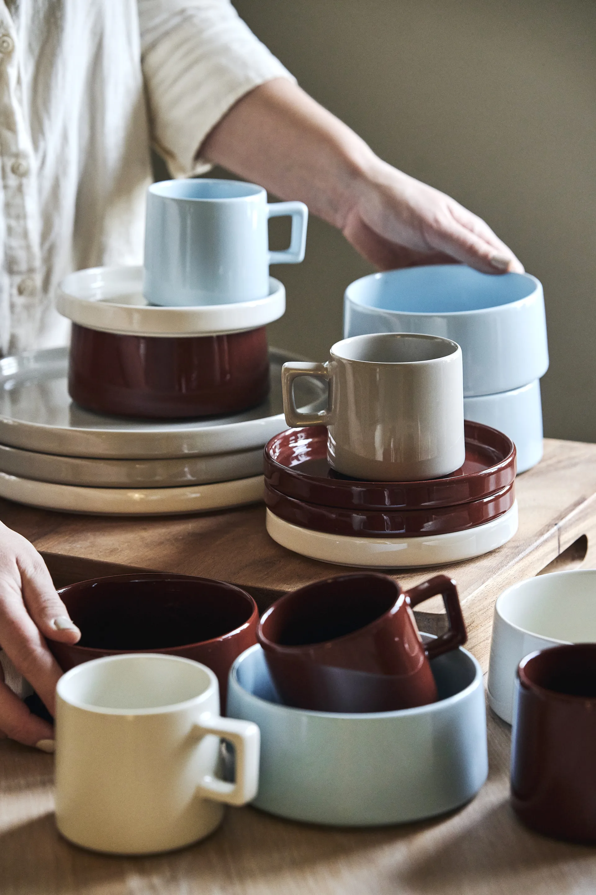 Taper Mug 30 cl, Red Scandi Living