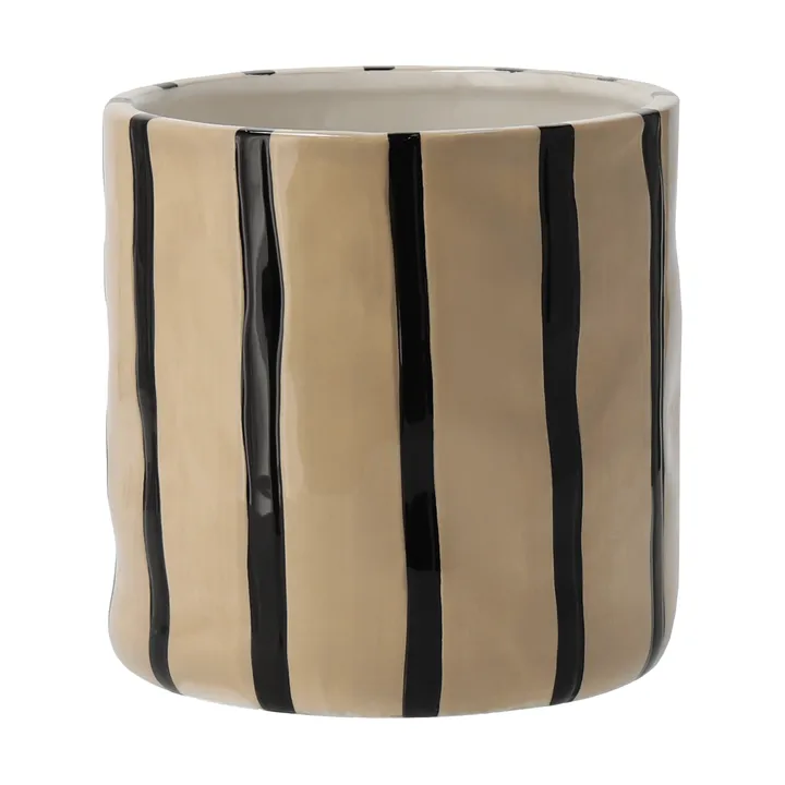 Thrive flowerpot Ø16 cm - Beige-black - Scandi Living