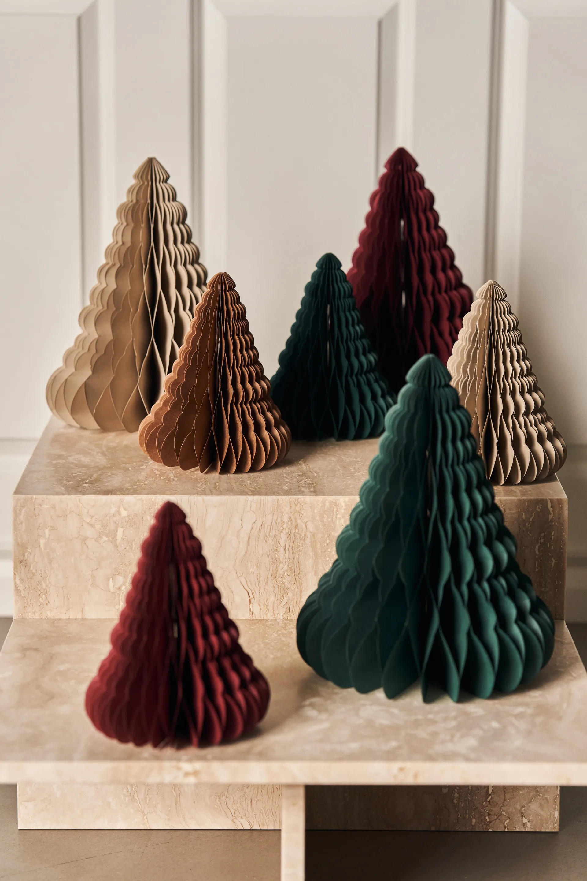 Trees Christmas tree decorations 2-pack, Beige Scandi Living