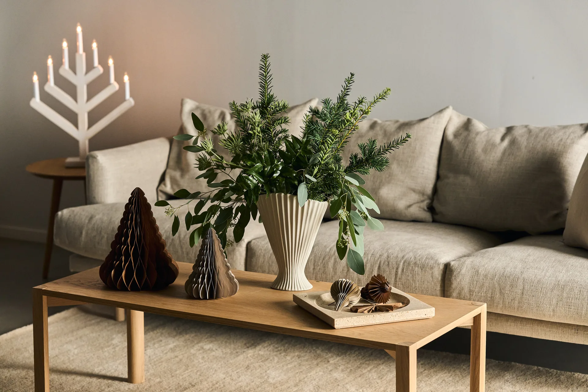 Trees Christmas tree decorations 2-pack, Natural Scandi Living