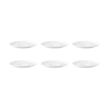 Terra coffee saucer Ø16.1 cm 6-pack - White - Seltmann Weiden