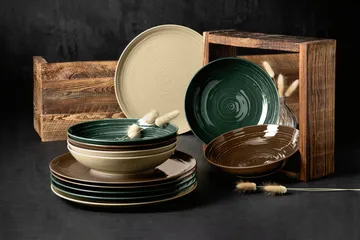 Terra deep plate Ø21.2 cm 6-pack - Sand beige - Seltmann Weiden