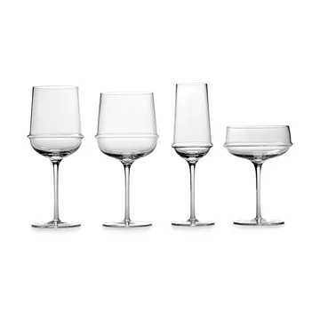 Dune white wine glass 30 cl 4-pack - Clear - Serax