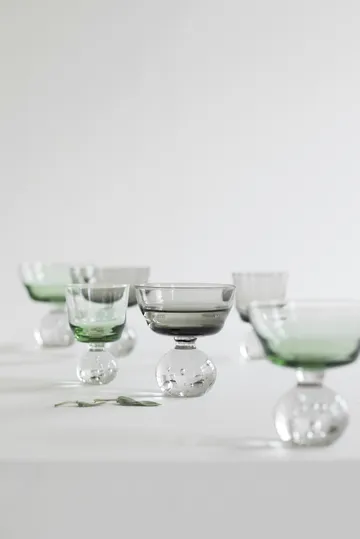Eternal snow stem glass M 9.2 cm - Smoky grey - Serax