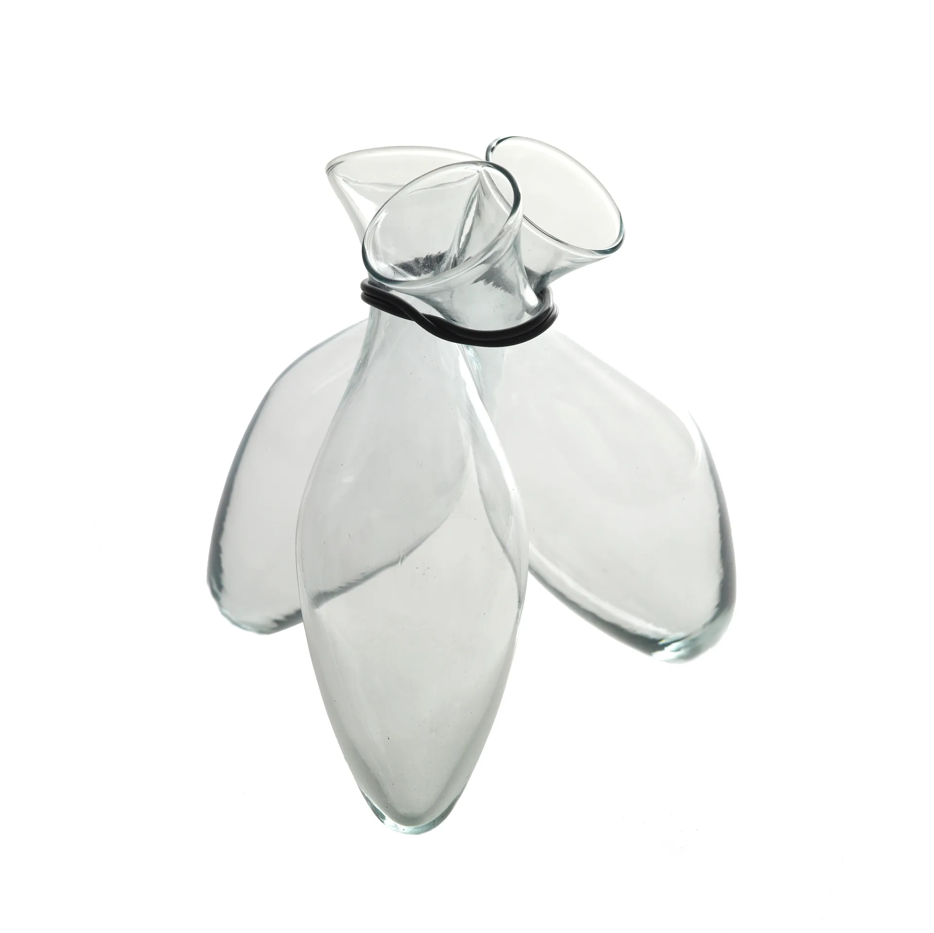 (G76)3 flower vase, clear Serax