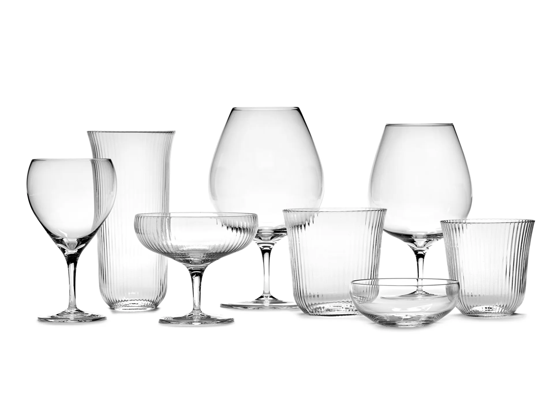 Inku tumbler S 25 cl, Clear Serax