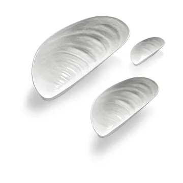 Les Objets Mouleversants Marcel bowl L 21.5x46 cm - White - Serax