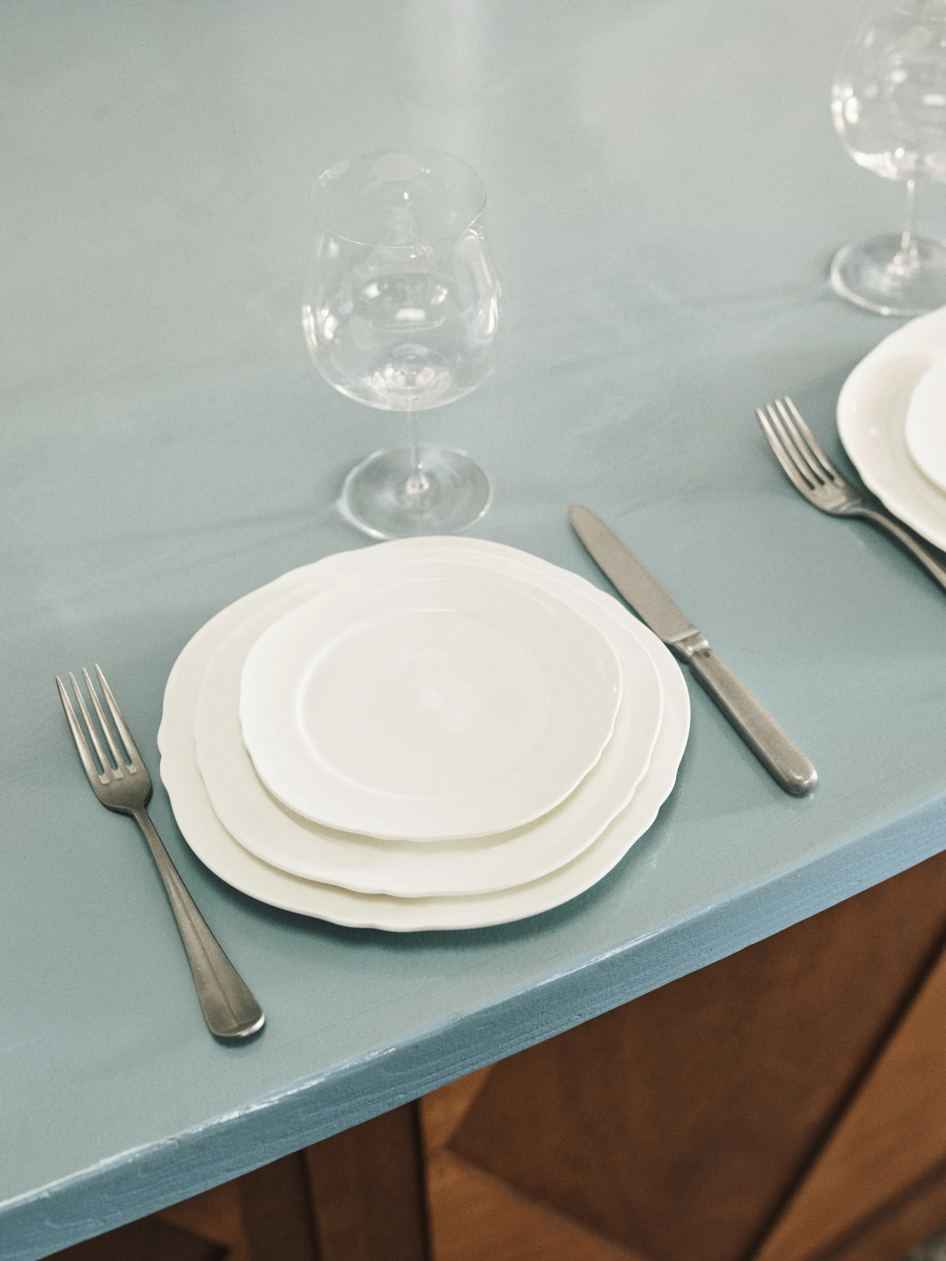 Silhouette plate XS Ø17 cm 4-pack, White Serax