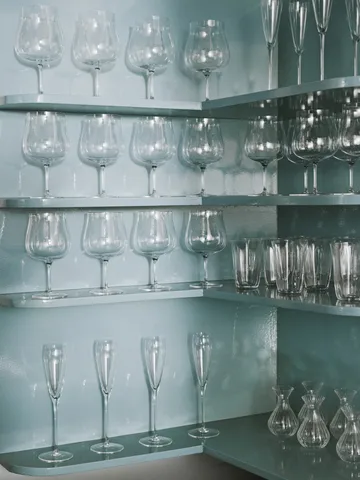 Silhouette white wine glass 59 cl 4-pack - Clear - Serax