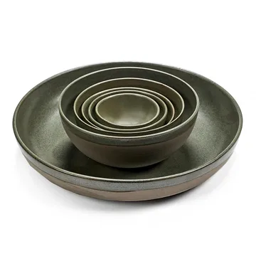 Surface serving saucer 32 cm - camogreen - Serax