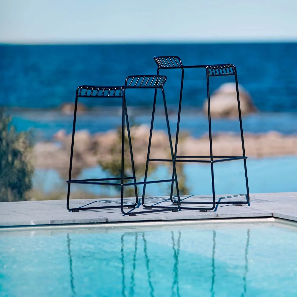 Resö bar chair, White, high Skargaarden
