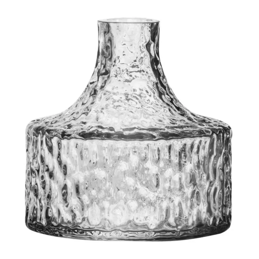 Kolonn vase structured, 11 cm Skrufs Glasbruk