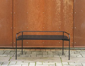 Bubble Outdoor bench - Black - SMD Design