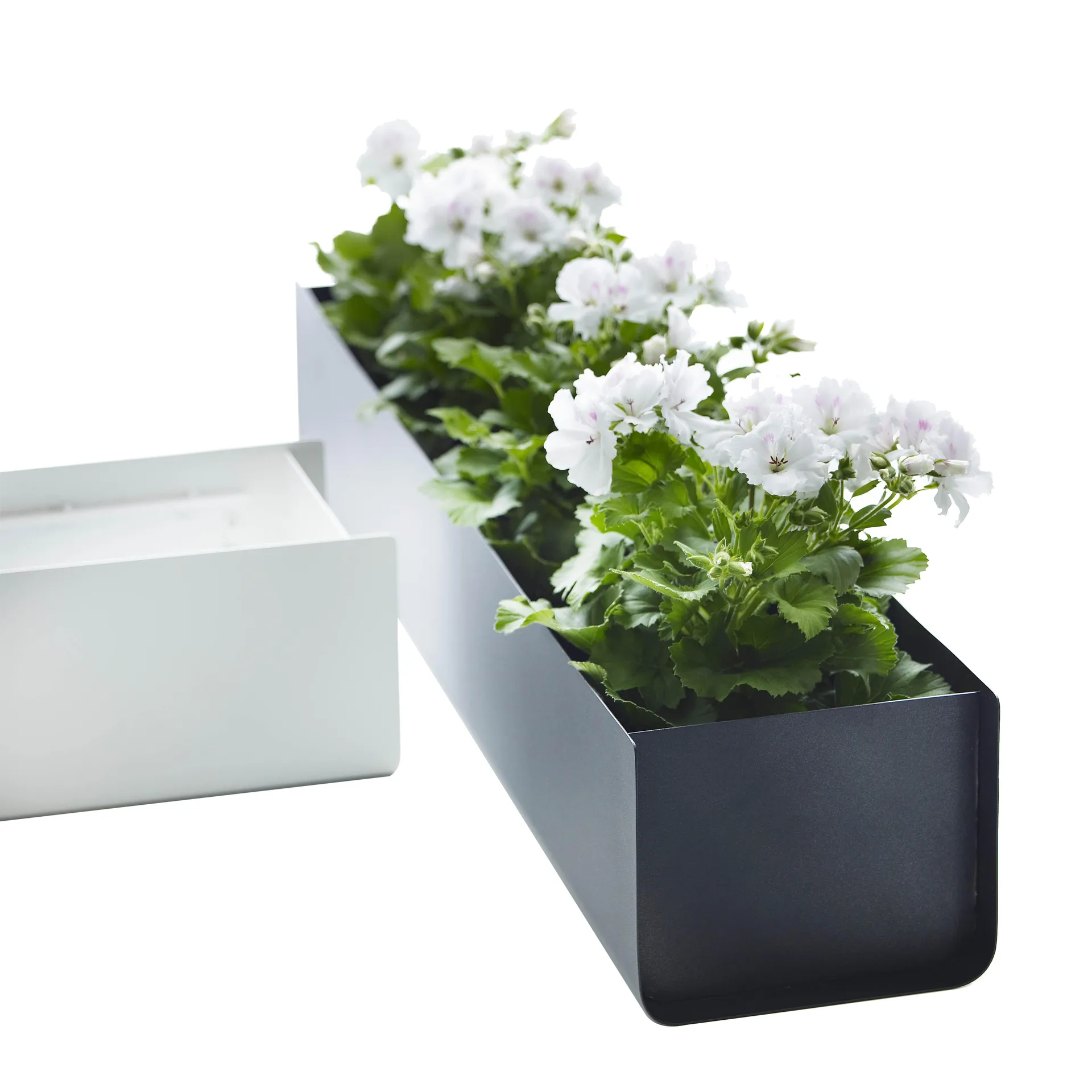 Jorda window box, White 60 cm SMD Design
