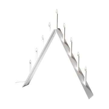 Spica 9 Advent candle holder - White, led - SMD Design
