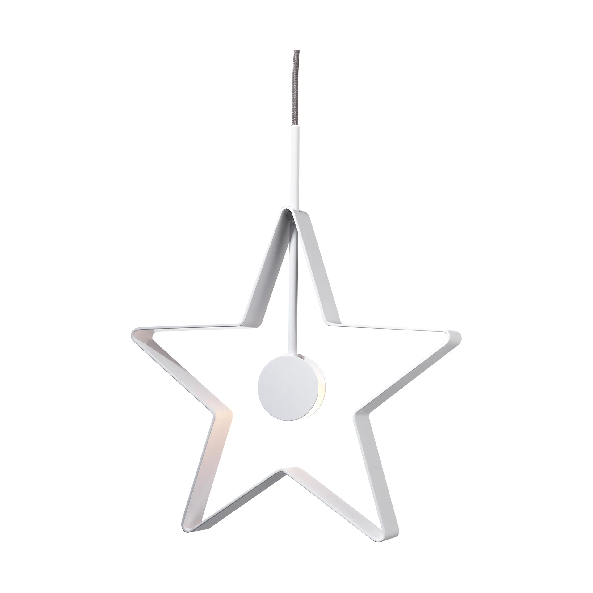 Spica Advent Star 40 cm, White-grey cord SMD Design
