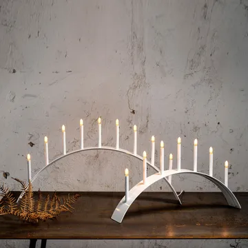 Spica Bow 9 Advent candle holder - Grey - SMD Design