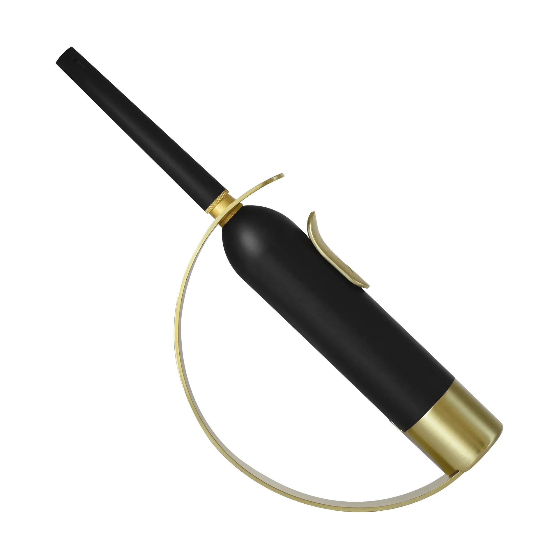 Solstickan Eldklinga lighter, Black-brass Solstickan Design