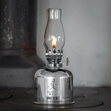 Solstickan paraffin lamp - Silver, Ø8,5x20 cm - Solstickan Design