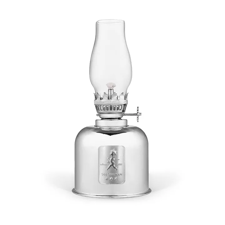 Solstickan paraffin lamp - Silver - Solstickan Design
