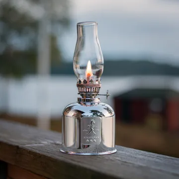 Solstickan paraffin lamp - Silver - Solstickan Design