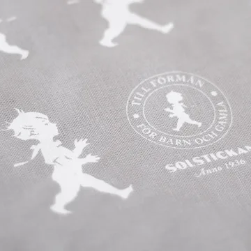 Solstickan tea towel 50x70 cm - Grey-white - Solstickan Design