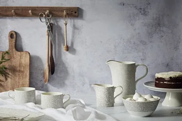 Willow Bough milk pitcher 28 cl - Grey - Spode