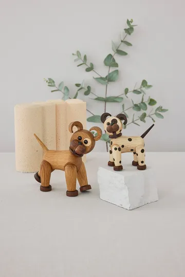 Joy dog decoration 11 cm - Maple - Spring Copenhagen