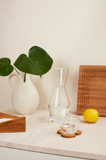 Lucky coaster 4-pack - Oak - Spring Copenhagen