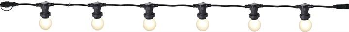 Connecta light string E27 7.35 m - Black - Star Trading