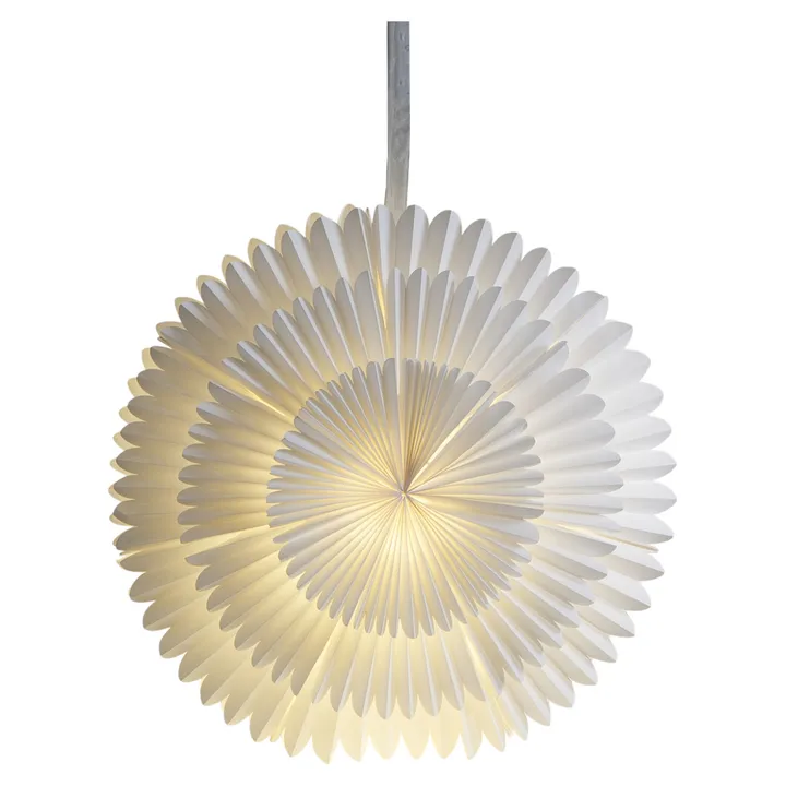 Frost advent star Ø50 cm - White - Star Trading
