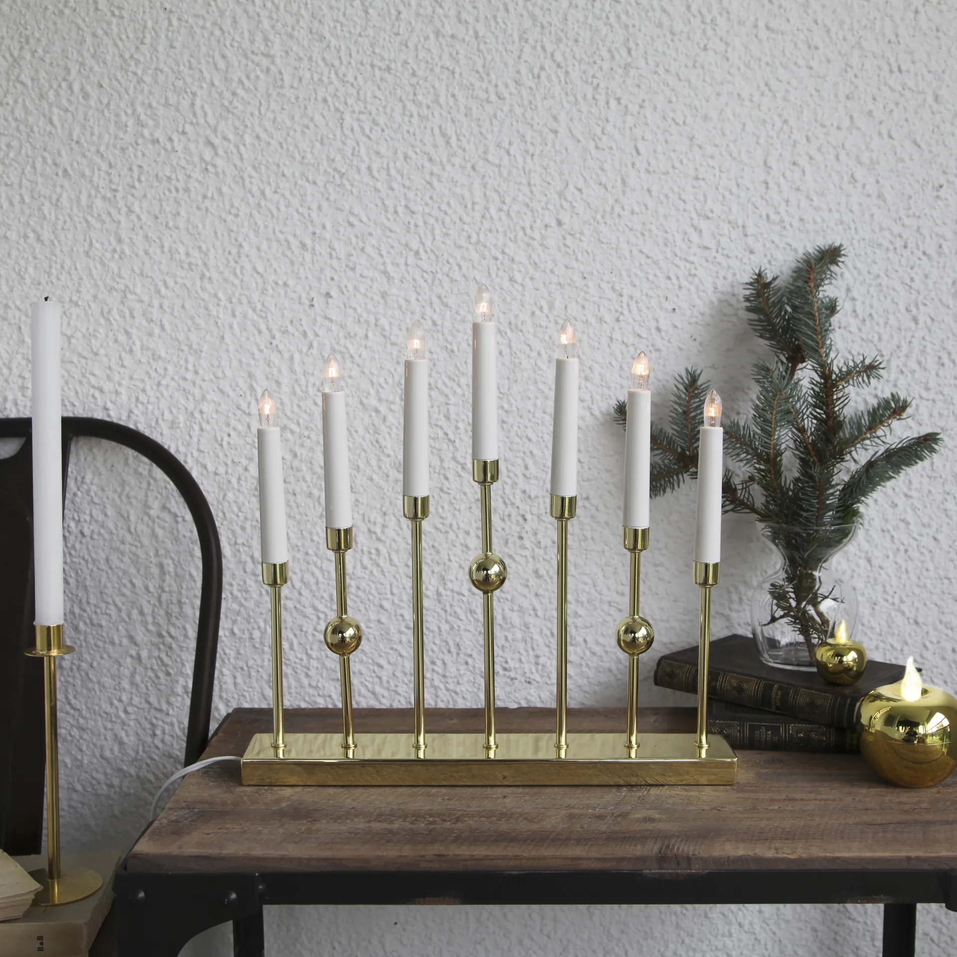 Gustavo candle arch, Brass Star Trading