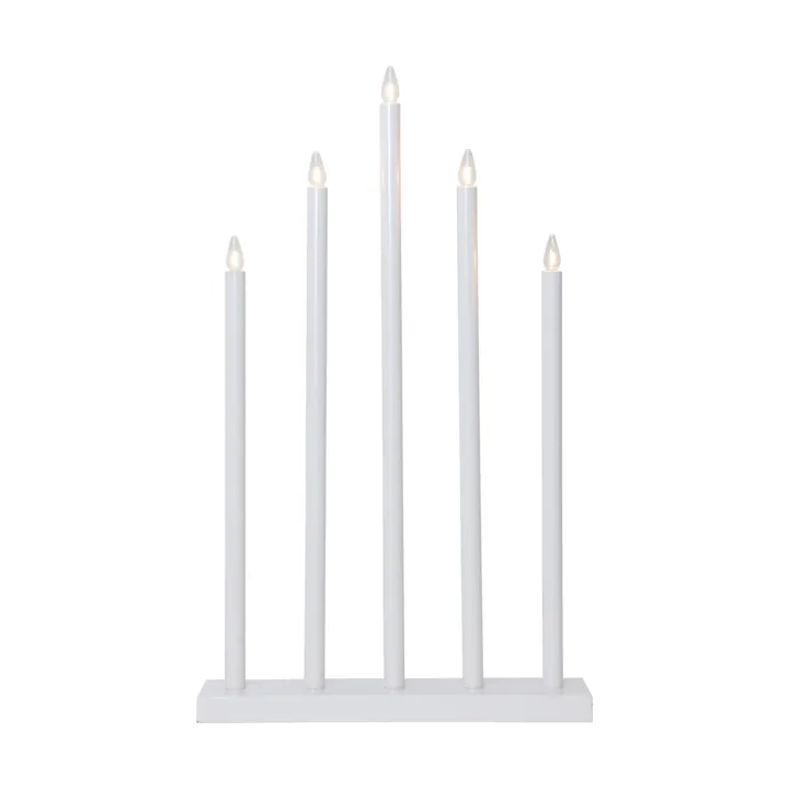 Holy candlestick 64 cm - White - Star Trading