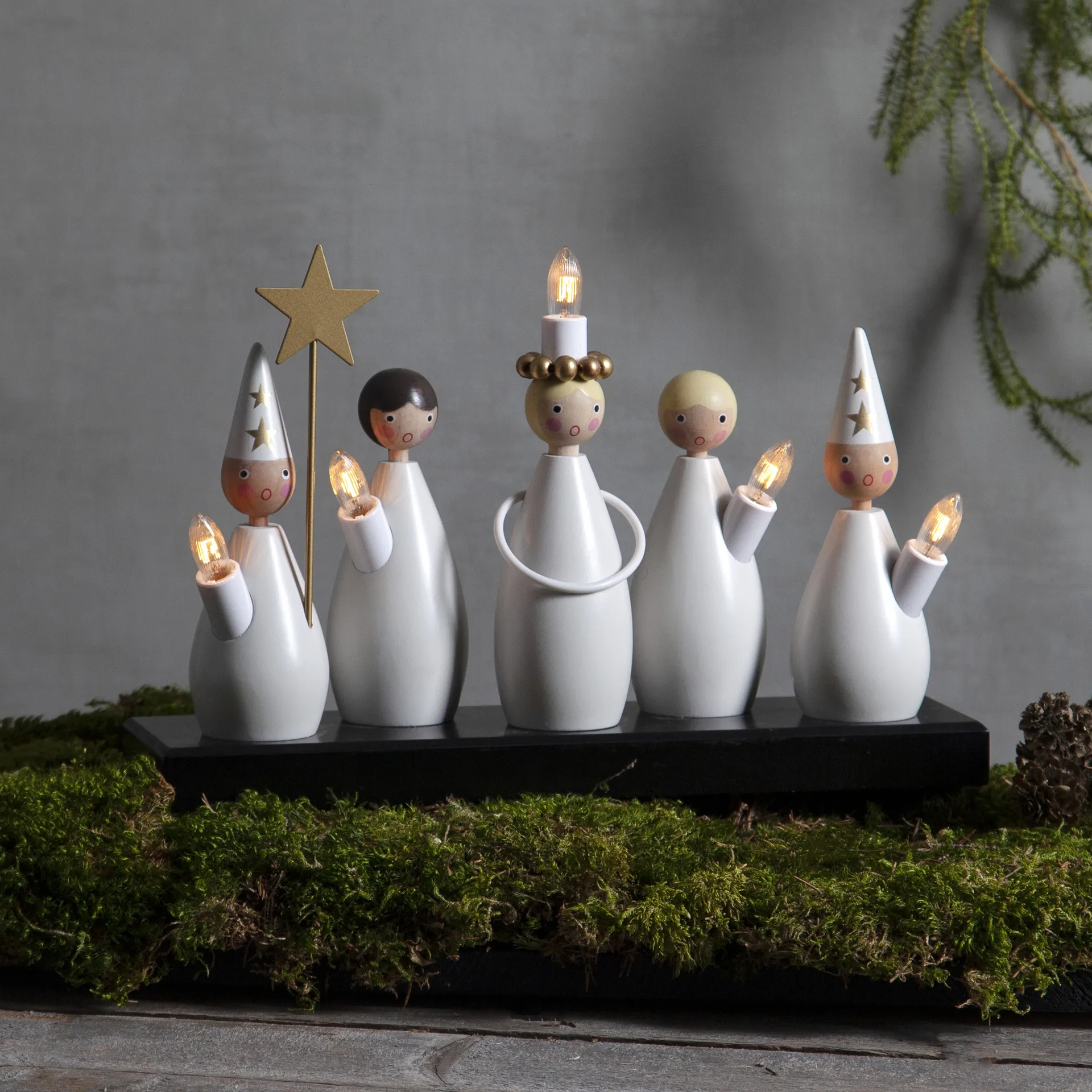 Lucia Choir candle arch, White Star Trading