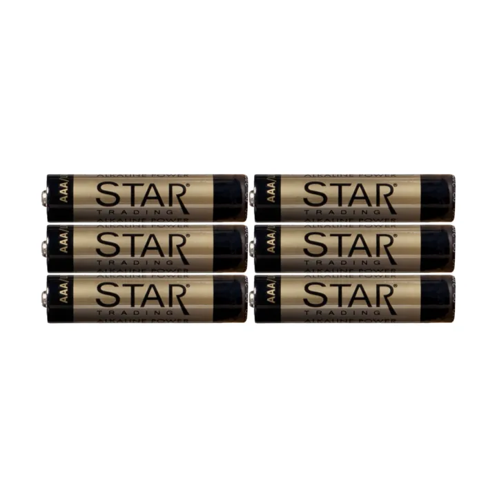 Star Trading Battery 6-pack - AAA - Star Trading
