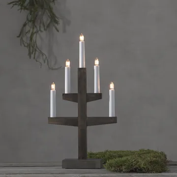 Trapp advent candle arch 46 cm - Brown - Star Trading