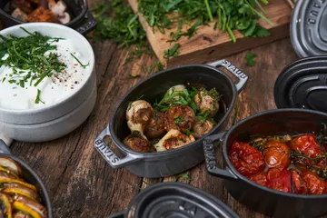 Staub La Cocotte oval mini casserole cast iron 0.25 L - Graphite gray - STAUB