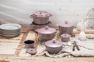 Staub La Cocotte round casserole cast iron 3.8 L - Cherry Blossom - STAUB