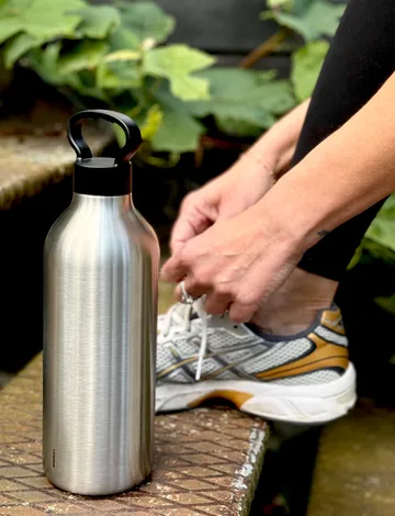 Tabi thermos bottle 1 L - Steel - Stelton
